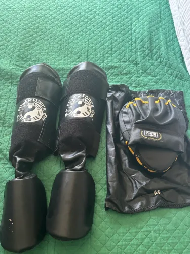 Kit Muay thai com saco de pancada 