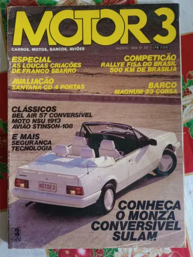 Revista Motor 3 - Agosto 1984