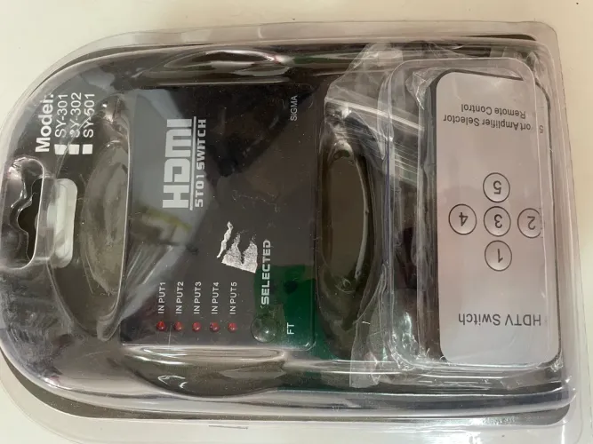 Hdmi switch 5x1