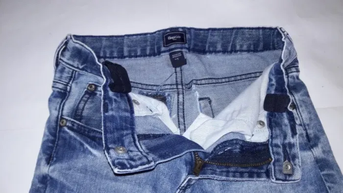 Calça Jeans Infantil Masculina tam 8 Gap Kids -Seminova - em ótimo estado
