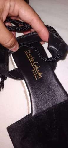 Sandalia feminina cadarço