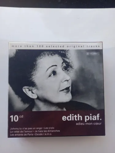 Box 10 cds Edith Piaf