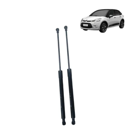 Par Amortecedor Tampa Traseira Citroen C3 2014 S 32073
