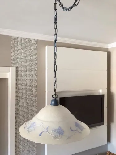 Lustre Pendente Vidro Murano