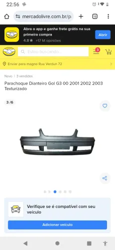 Para-choque de Andeiro