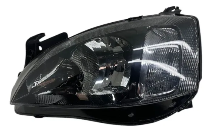 Farol Mascara Negra Dianteiro Esquerdo Corsa Montana 2008 2009 2010 2011 Lado motorista