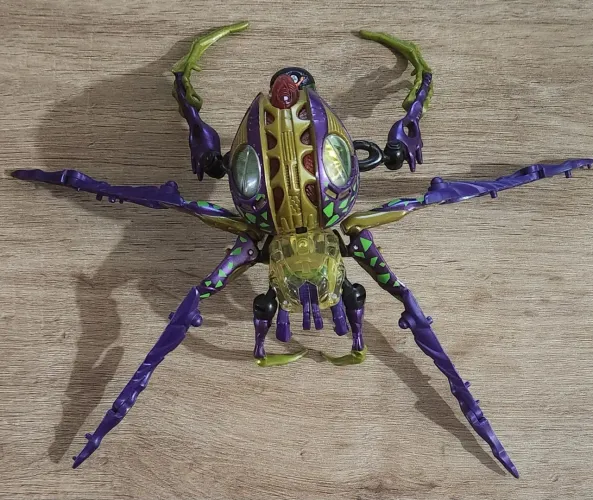 Figura de ação Blackarachnia (versão Deluxe) - Transformers: Beast Machines - Hasbro, 2000