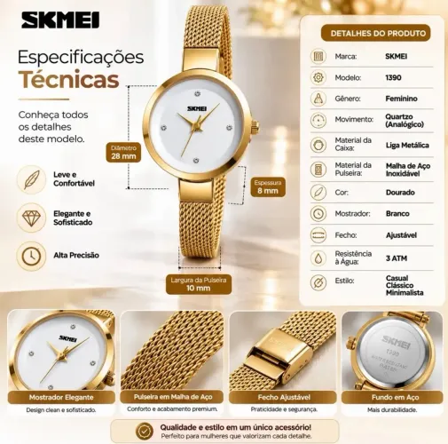 Relogio feminino