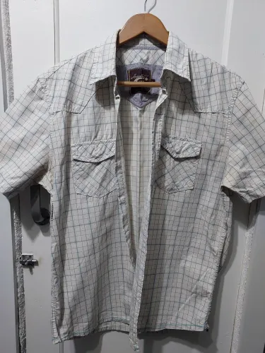 Camisa social Armadillo manga curta