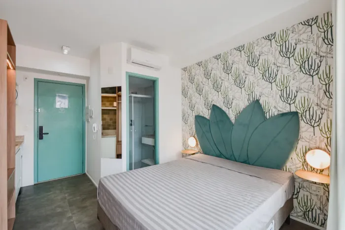 Apartamento para venda em Centro com 1 quarto, sendo 1 suíte, 22m²