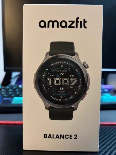 Smartwatch Amazfit Balance 2 Nota Fiscal Novo caixa aberta - testado
