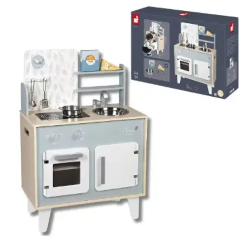 Cozinha de Madeira Azul Plume - Janod