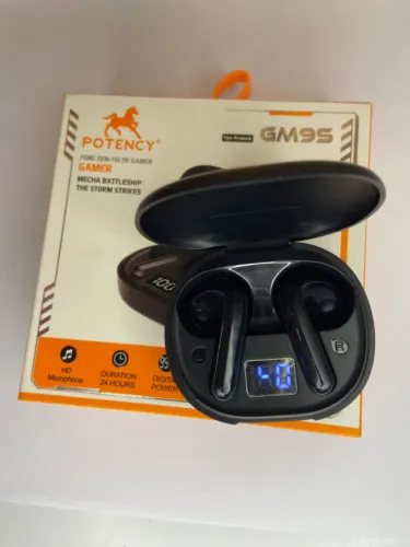 Fone de ouvido Bluetooth Wireless Potency - GM95 an4