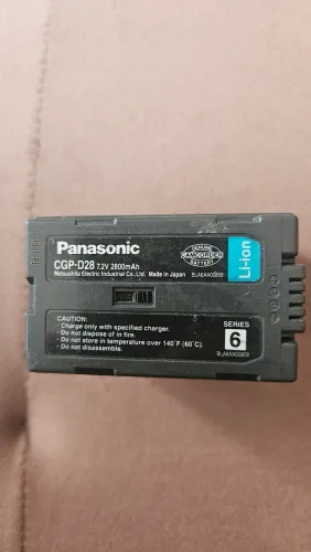 Bateria Panasonic CGP-D28 - Bateria CGP-D28 para Filmadoras