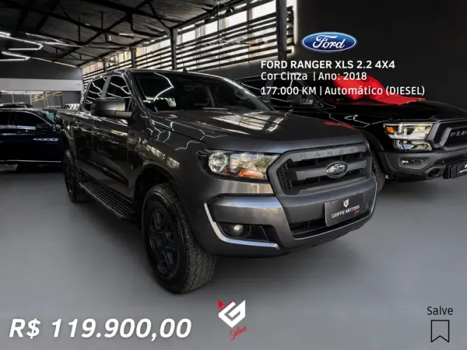 Ford Ranger XLS 2.2 4X4 CD Diesel Aut. 2018