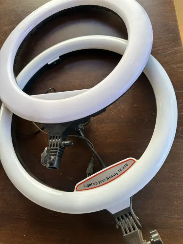2 ring lights completos