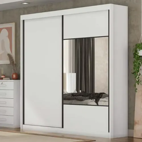 Guarda Roupa Versatto 2,10m  100% MDF  Produto Novo - Pronta Entrega