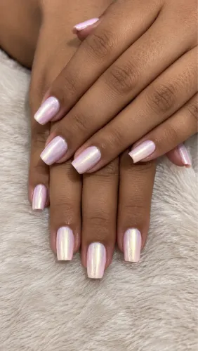 Unhas em gel. Técnicas Molde F1, Tips e fibra. 