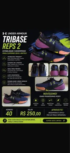 Tênis tribase reps