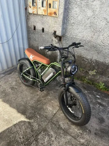 Bicicleta elétrica 750w