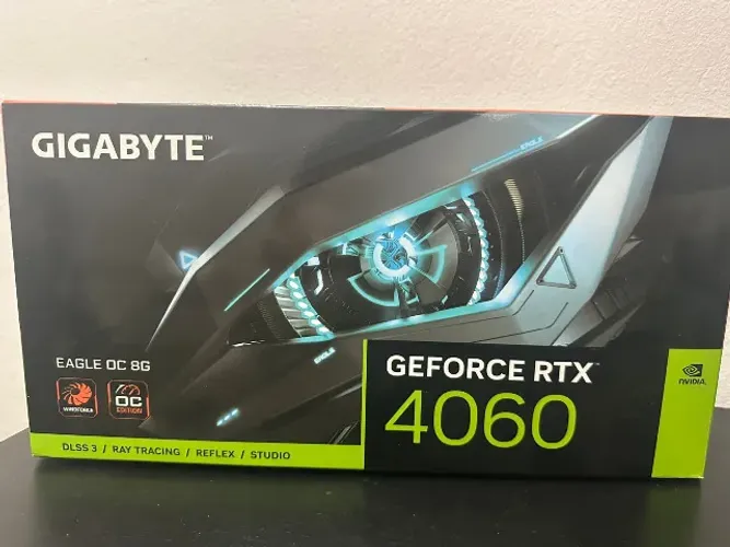 Placa de Video RTX 4060 EAGLE OC 8G Triple Fan | DLSS 3 | Ray Tracing