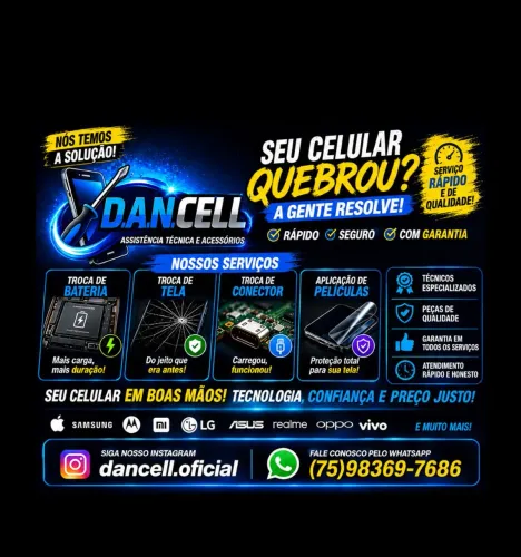 D.A.NCELL Assistência técnica e Acessórios 