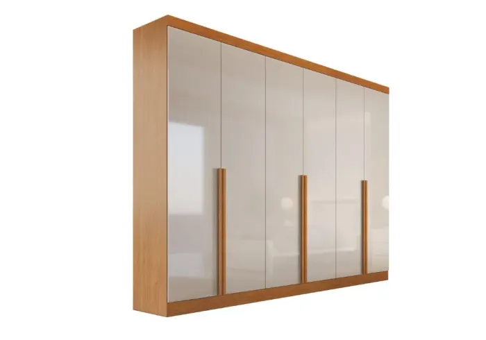 Guarda-Roupa Casal 2,70m Nobre 100%MDF l65