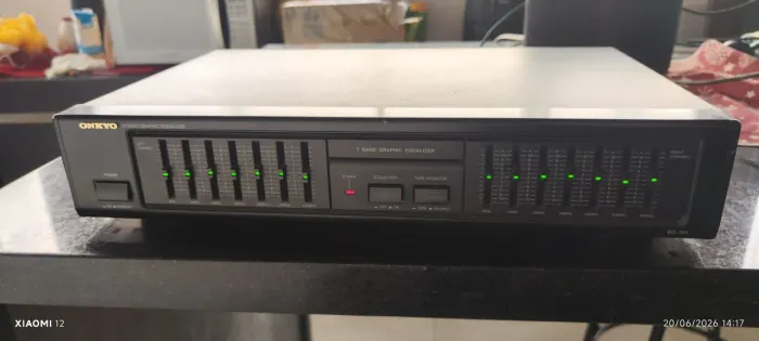 Equalizador Onkyo Raro não Kenwood Sansui Pioneer
