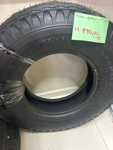 Pneu Goodyear g8 7.50/16 novo só 890