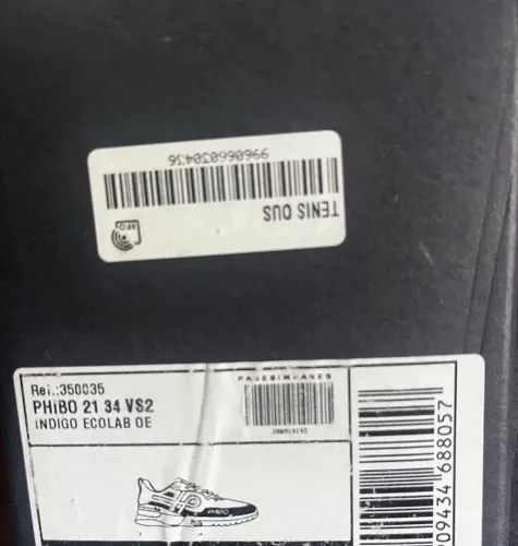 TÊNIS ÖUS PHIBO 21 34 VS2 INDIGO  Seja o primeiro a
