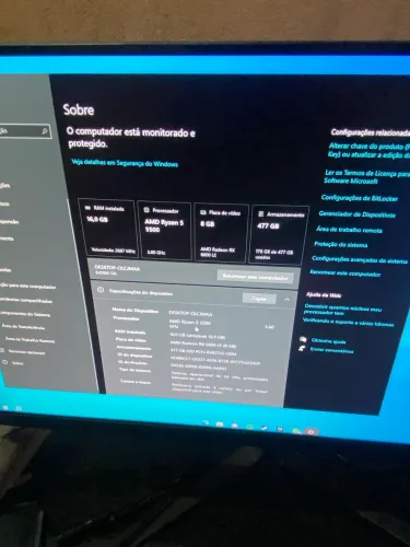 PC GAMER COMPLETO MANCER, AMD RYZER 5 5500