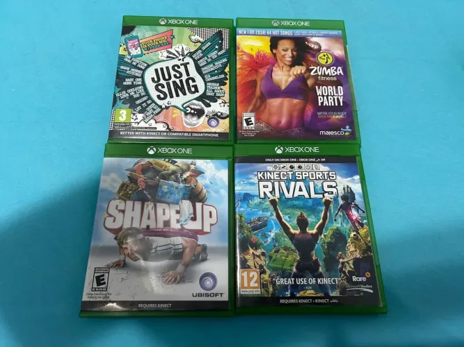 Jogos Xbox One 4 jogos por 80 reais