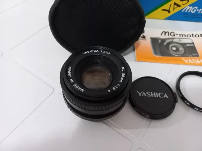 Lente Yashica 50mm