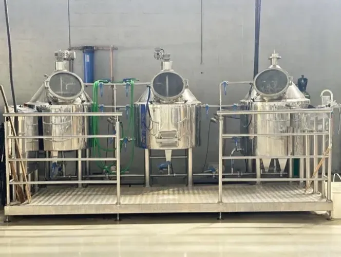 Cervejaria completa funcionando