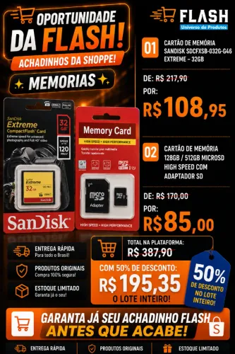 Achadinhos da Flash - Memórias!