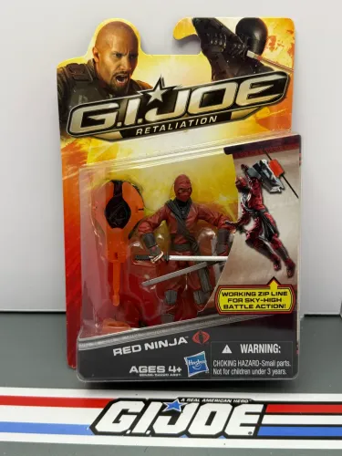 Gi Joe Retaliation Red Ninja Cobra - 2012 - Comandos em ação