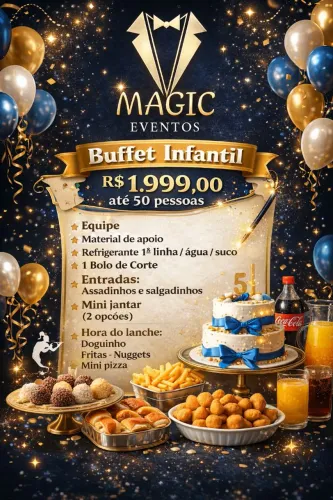 Magic Eventos - buffet & Rodízio