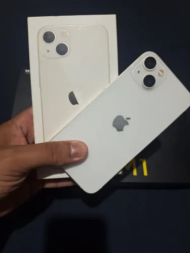 iPhone 13 128GB Branco - Impecável - Bateria 95% (Na Garantia Apple até Agosto/2026)