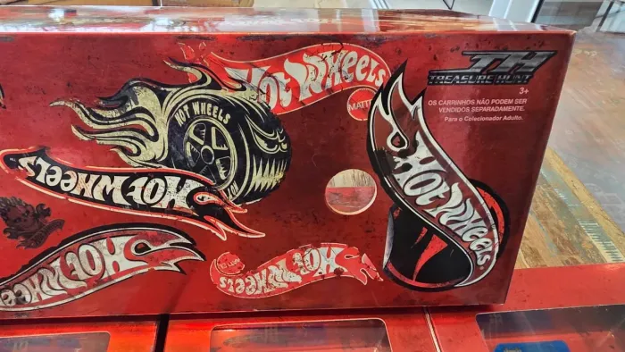 Raríssima coleção caixa Hot Wheels Treasure Hunt Complete Box Set (Lançada em 2007)