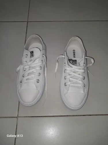 TÊNIS BRANCO  MARCA CONVERSE