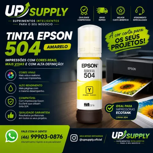 Tintas para impressoras Epson