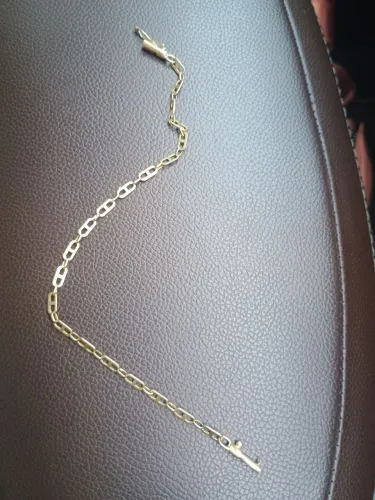 Pulseira de ouro 18 k maravilhosa