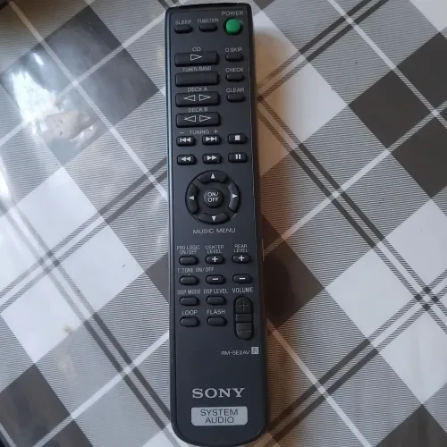 Controle remoto original Sony Áudio RM-SE2AV linha MHC e Lbt parcial ( RARISSIMO)