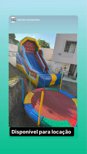 Tobogã escorregador grande