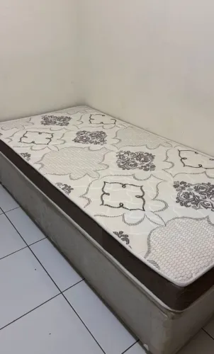 Cama baú solteiro.