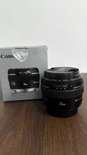 Lente Canon 50 mm 1.4 USM