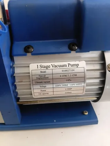 Bomba de vacuo 7 cfm