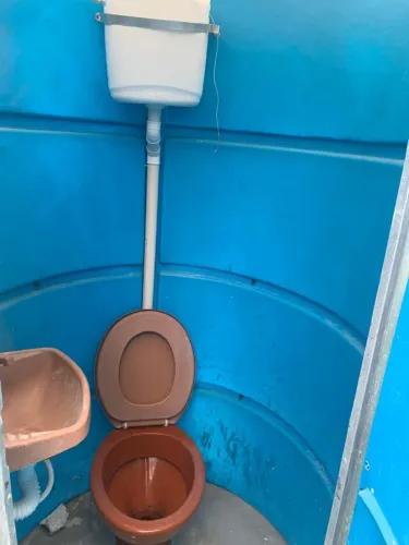 Banheiro Químico - SANITÁRIO CONVENCIONAL REDONDO POLIETILENO