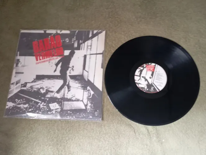 Lp Disco Vinil BARÃO VERMELHO -Supermercado da Vida ÓTIMO ESTADO SEM RISCOS