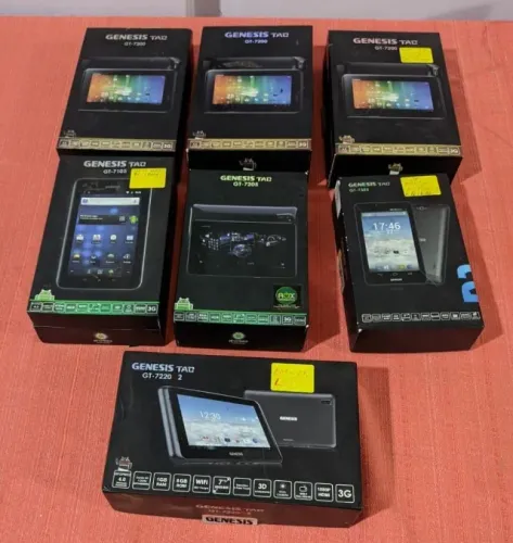 Tablets Genesis na Caixa